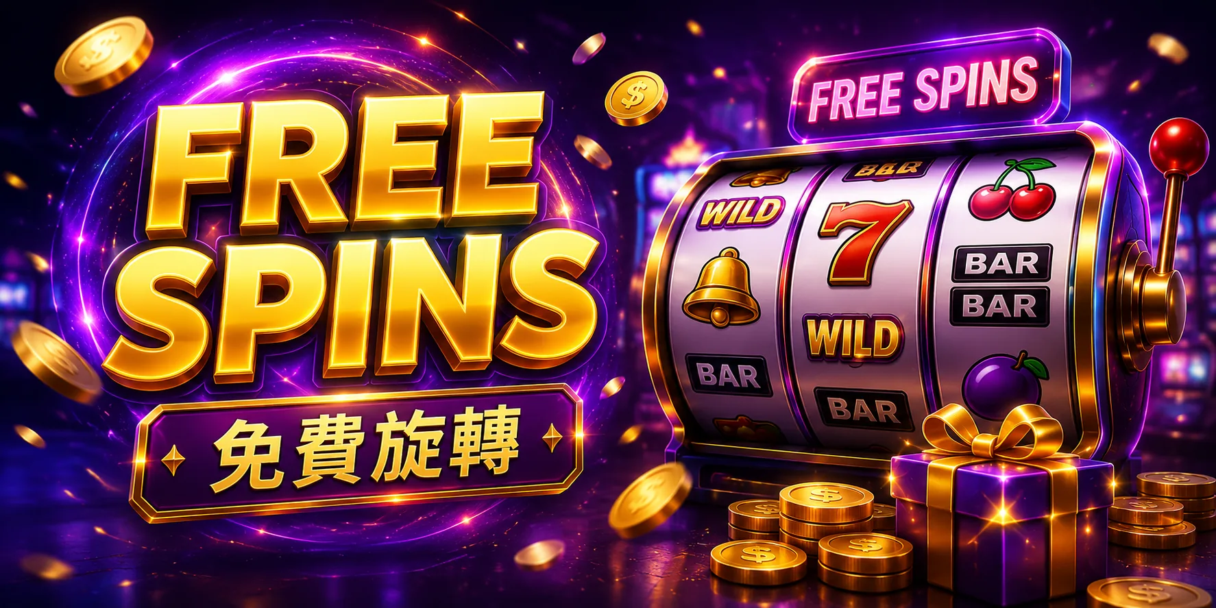 免費旋轉Free Spin老虎機優惠