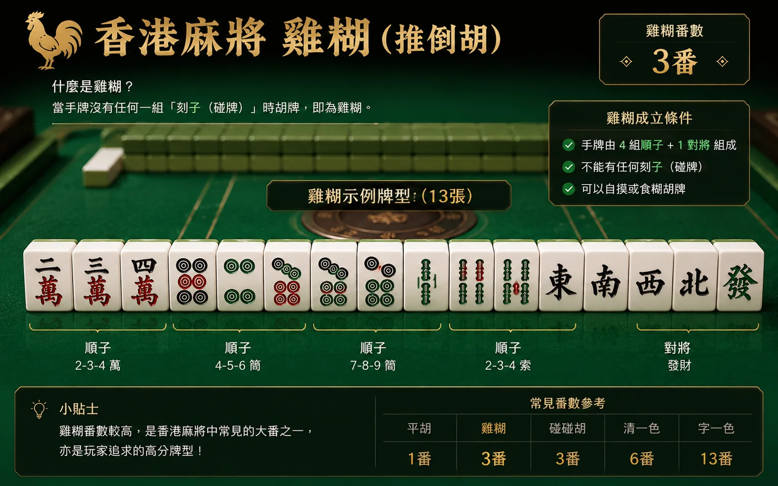 香港麻將雞糊
